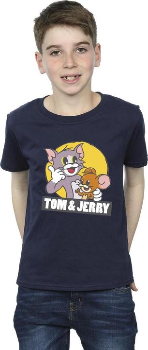 Actual product image Tom & Jerry Boys Sketch Logo T-Shirt (140, 146)