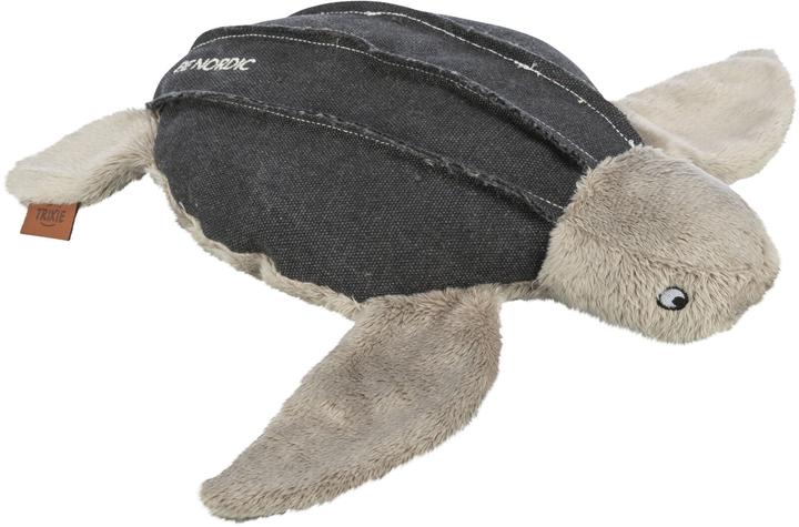 Produktbild Trixie Hunde-Spielzeug BE NORDIC Schildkröte Hauke, 34 cm, Grau (Kauspielzeug Hund)
