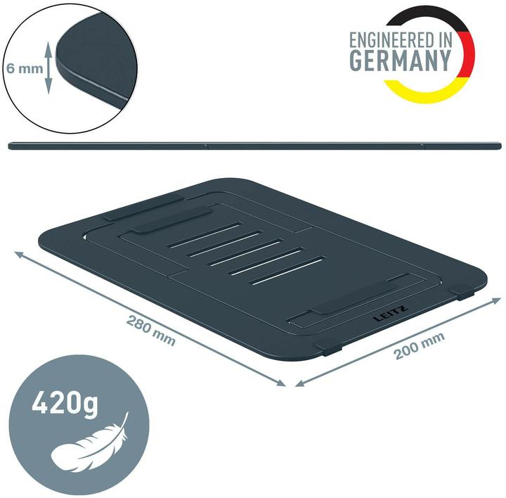 Image du produit Leitz Support pour ordinateur portable Ergo ultra-plat