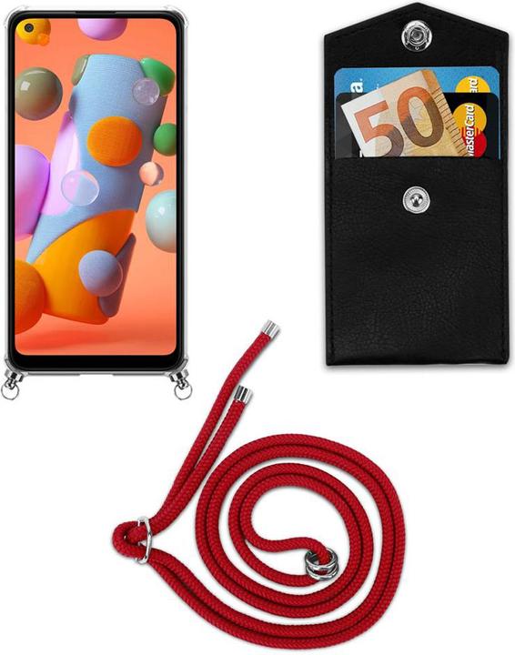 Produktbild Cadorabo TPU Handy Kette SILBER Cover