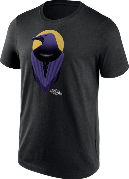 Fanatics NFL Shirt - ILLUSTRATION Baltimore Ravens - M (M)