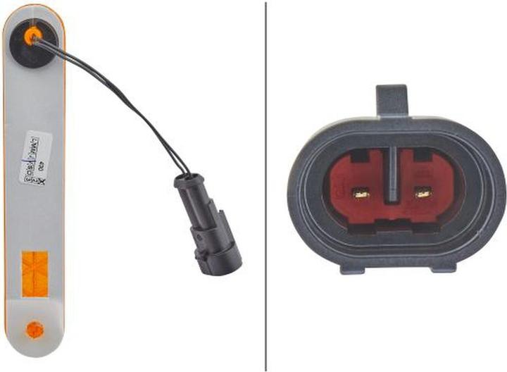 Produktbild Hella 150 Seitenmarkierungsleuchten LED 2-polig für AMAZONE
