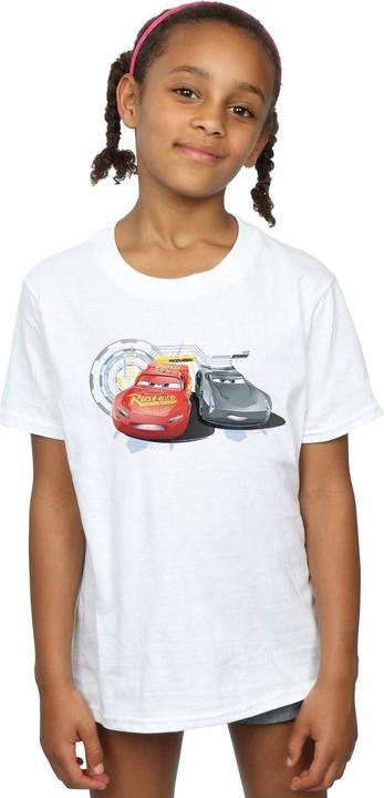 Image du produit Disney - T-shirt CARS LIGHTNING VS STORM - Fille (152, 158)