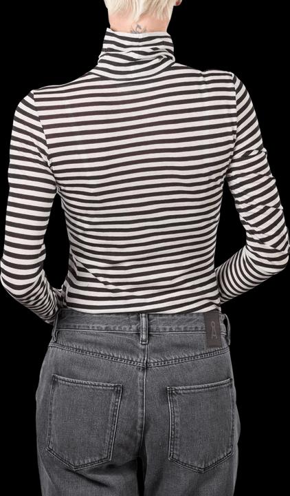 Immagine prodotto Armedangels Graziliaa T-Shirt Stripes Black/Off White (S)