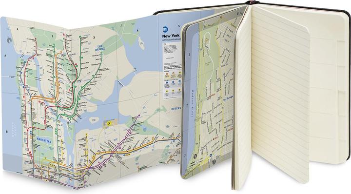 Image du produit Moleskine CITY - Carnet de notes (9 x 14 cm, Blanc, Couverture rigide)