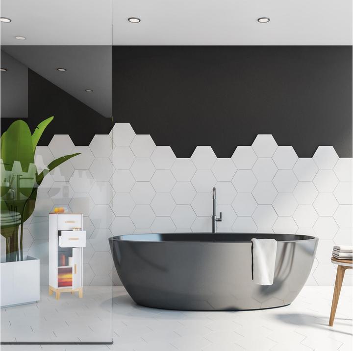 Actual product image Relaxdays Bathroom cabinet (32 x 28 x 97.5 cm)