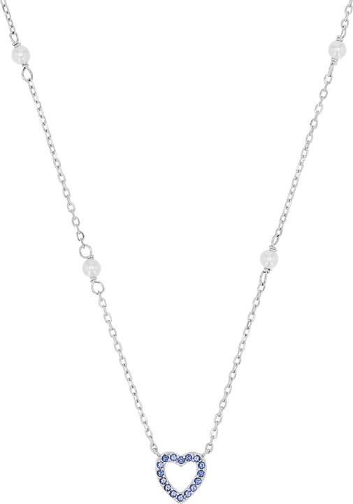 Image du produit Amor collier pour dames, argent sterling 925, nano synt., perle de coquillage | coeur (Argent 925)