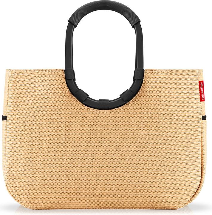 Productafbeelding reisenthel loopshopper L frame raffia black