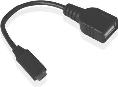 Produktbild SBS OTG-Kabel mit USB-Adapter für Smartphone und Tablet (0.13 m, USB 2.0)