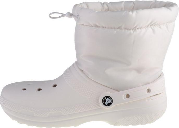 Produktbild Crocs Classic Lined Neo Puff Boot 206630-143 weiss 39 (40)