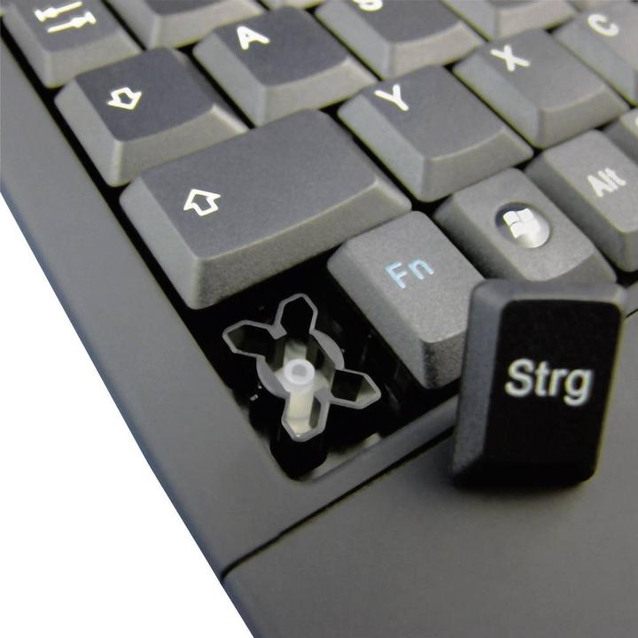 Produktbild KeySonic TAS ACK-540U+ Corded (DE) MINI Touchpad SoftSkin sw (DE, Kabelgebunden)