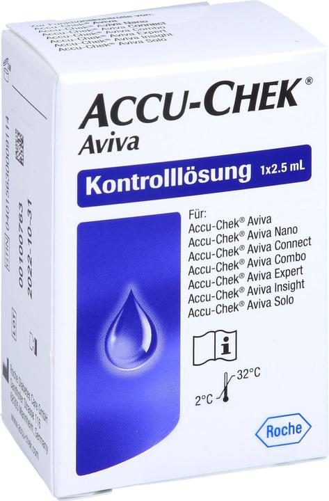 Roche ACCU-CHECK Aviva control solution, 2.5 ml solution (Control solutions)