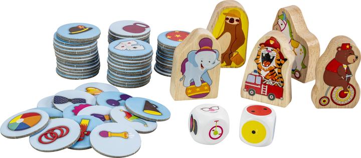 Produktbild Selecta Spielzeug Tierzirkus-Brettspiel (Niederländisch)