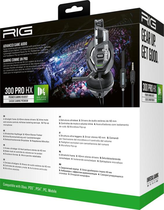 Produktbild Nacon Gaming RIG 300 PRO HX (Kabelgebunden)