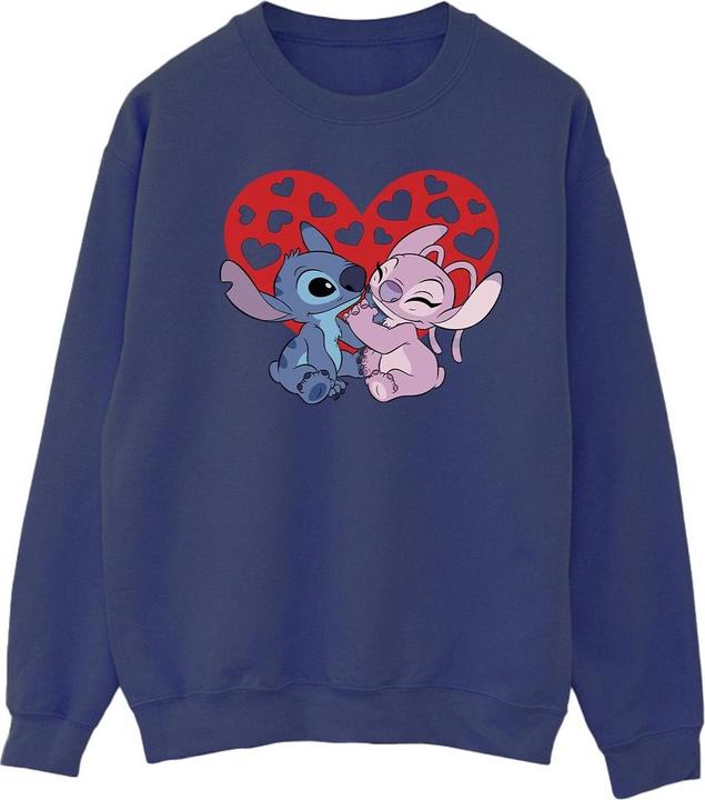 Disney Lilo & Stitch Hearts Sweatshirt (XXL)