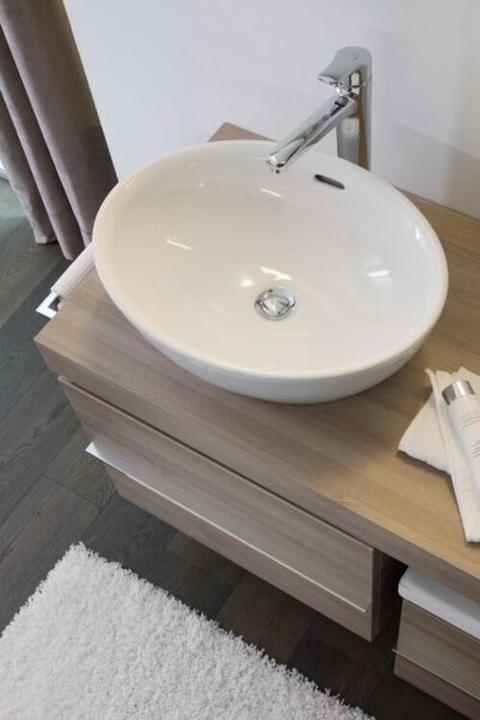 Produktbild Laufen PRO B Waschtisch-Schale, ohne Hahnloch, mit Überlauf, 520x390mm, H812964 (525 mm, 410 mm)