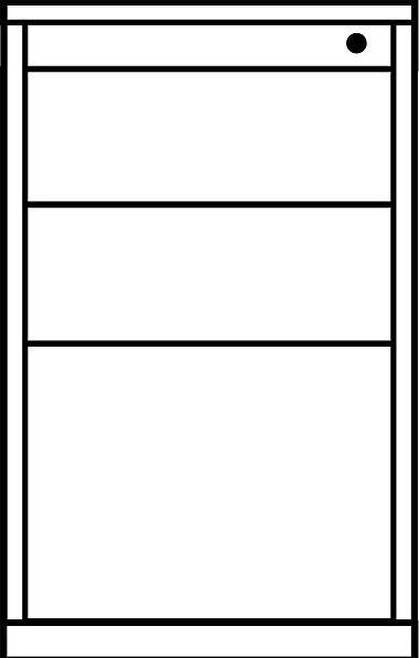 Produktbild Mauser Schubladencontainer (41.5 x 80 x 72 cm)