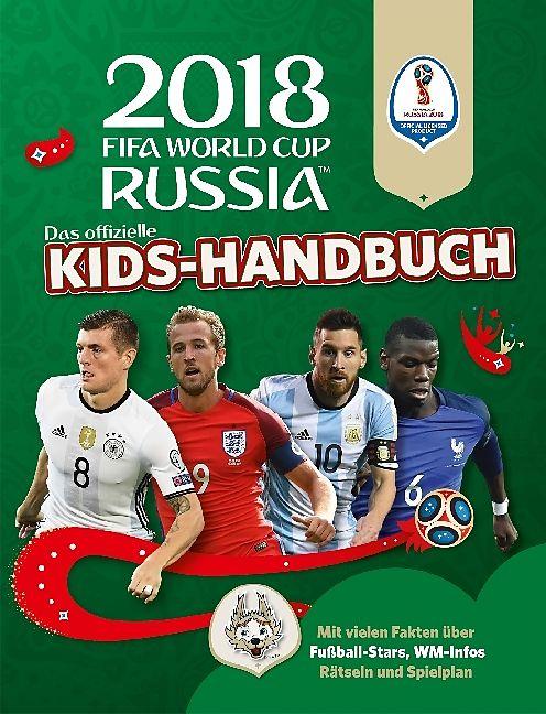 Actual product image The Official FIFA World Cup Russia 2018 Kids Handbook (German)