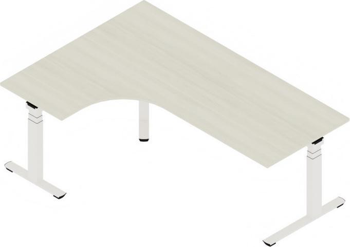 Produktbild Palmberg Tisch CREW C Lift Crema Buche B: 2000
