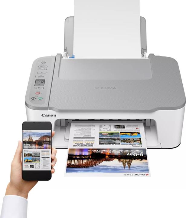 Actual product image Canon PIXMA TS3551i White (Ink, Colour)