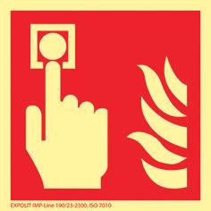 Immagine prodotto Werkstarck Simboli di protezione antincendio fotoluminescenti
