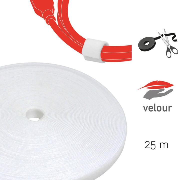 Productafbeelding Label-the-cable Klittenband rol ROLL STRAP (16 mm)