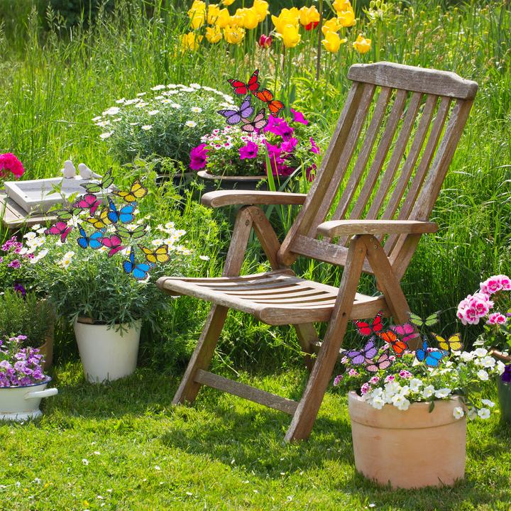 Image du produit Relaxdays Gartendeko Schmetterling