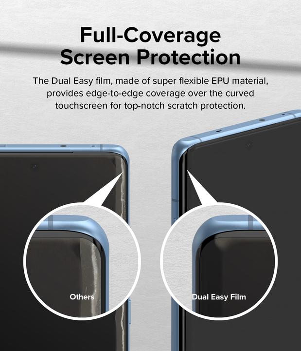 Produktbild Ringke Screen Protector for Oneplus 12R DUAL EASY FILM 2 pack, w installation Jig (2 Stück, OnePlus 12R)