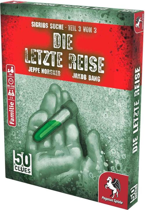 Actual product image Pegasus 50 Clues - The final journey (Sigrid's quest, part 3 of 3) (German)