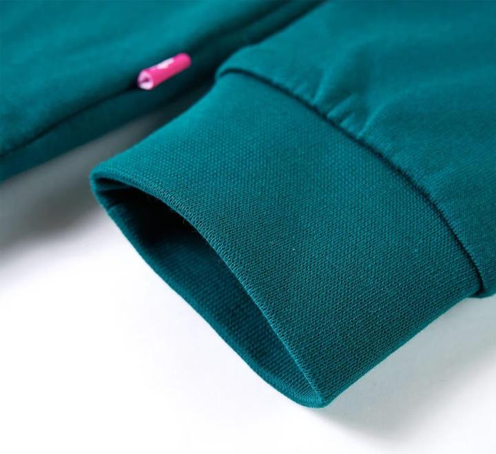 Immagine prodotto VidaXL Felpa da bambino verde scuro 92,Materiale: 95 % cotone. 5 (92)