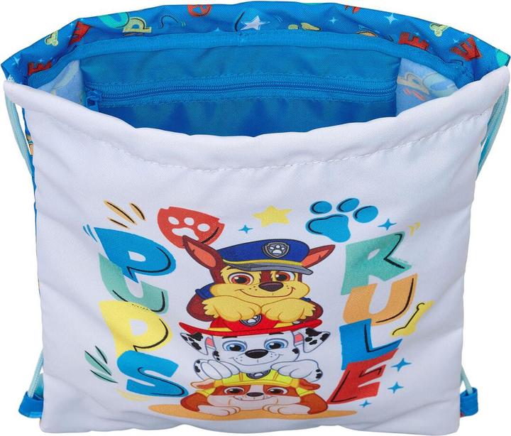 Actual product image Paw Patrol Backpack bag with straps The Pups rule Blue 26 x 34 x 1 cm