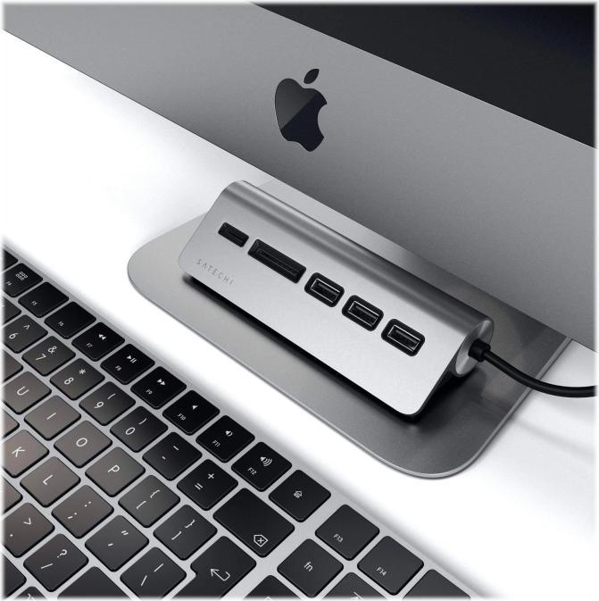 Produktbild Satechi USB-C Aluminium Hub (USB-C, 5 Ports)