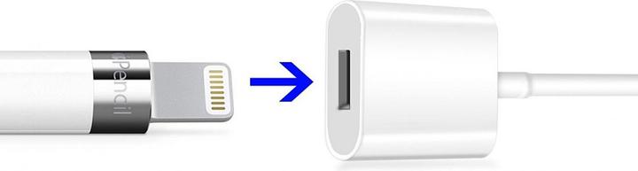 Produktbild PowerGuard USB Ladekabel mit Lightning Buchse für Apple Pencil Stift (USB 3.2 Gen 1)