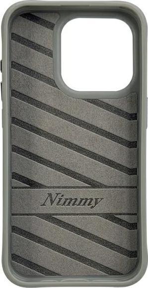 Immagine prodotto Nimmy case iPhone 15 Pro Max 6.7" gray Cool&Cute 2.0 Bear (Apple iPhone 15 Pro Max)