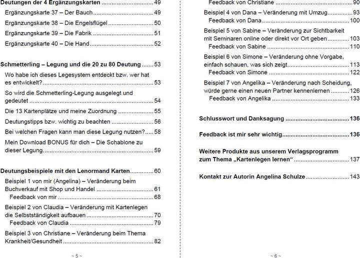 Produktbild Kartenlegen lernen mit 40x Lenormand Power bei Veränderungen (Deutsch, Angelina Schulze, 2020)