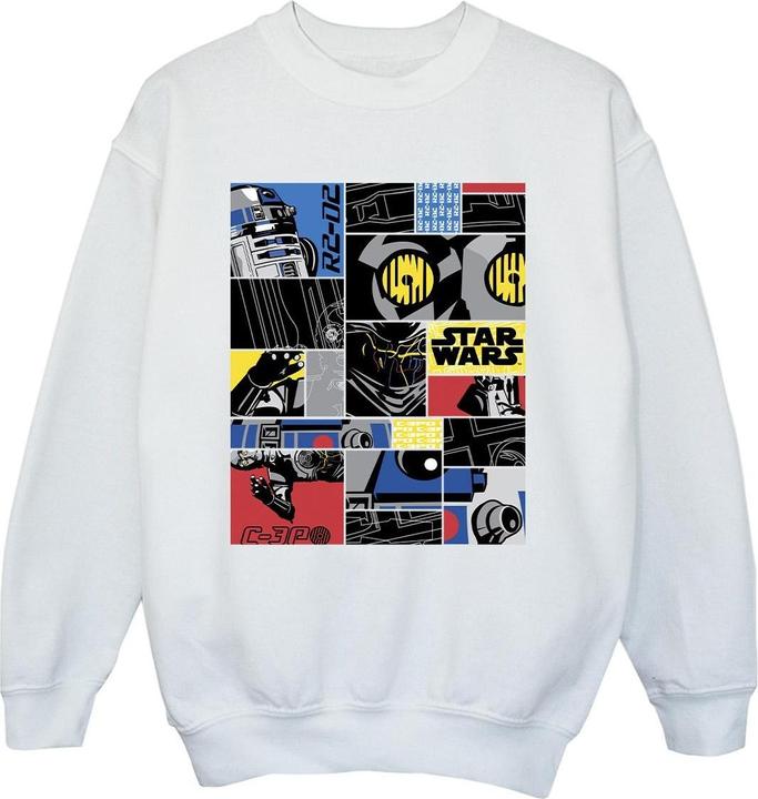 Image du produit Star Wars - Sweat DROID MONTAGE - Garçon (128)