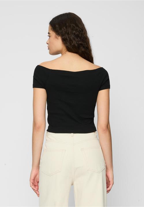 Actual product image Urban Classics Ladies Off Shoulder Rib Tee 2-Pack - 60065 (M)