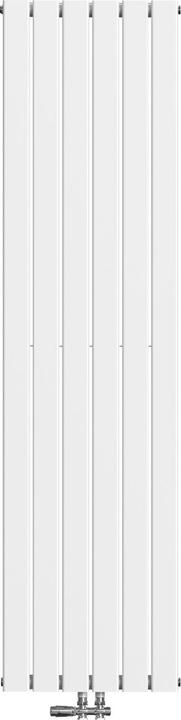 Actual product image Emke Radiator, Flat Radiator with Central Connection, White 180x46cm 9481W Single Layer (948 W)