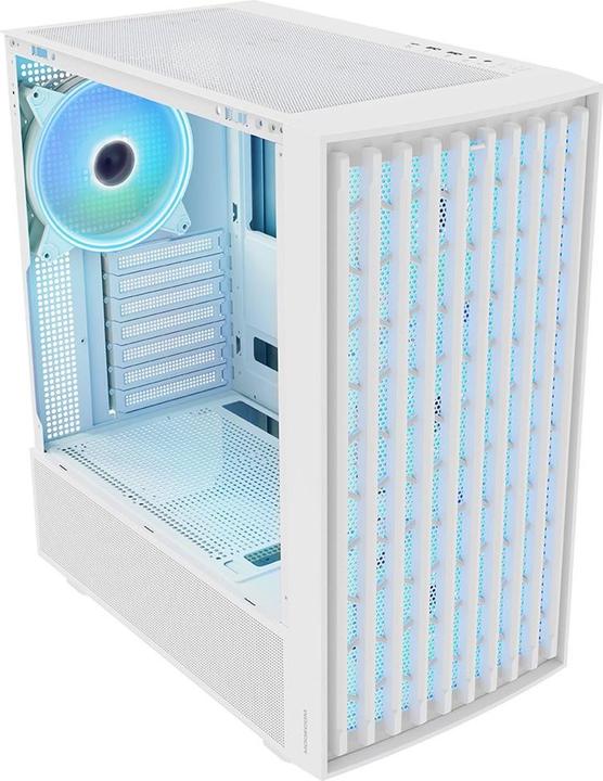 Actual product image Modecom Breeze ARGB Flow biała (Mini-ITX, mATX, ATX)