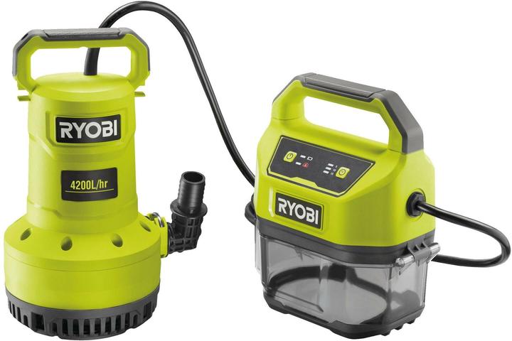 Image du produit Ryobi 18V vandens siurblys (Pompe des égouts)