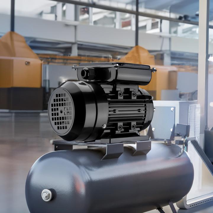 Produktbild Wiltec Elektromotor 1-phasig 4-polig Elektro Motor 1,5kW Einphasenmotor Motor