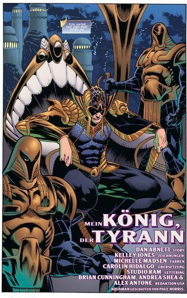 Image du produit Panini Aquaman 7 - Der Tyrann von Atlantis (Allemand, Dan Abnett, 2019)
