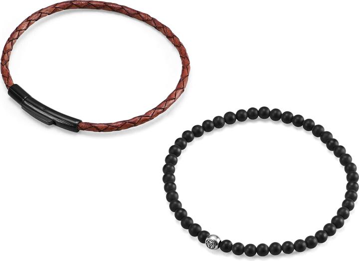 Produktbild Lucleon William (19 cm, Leather, Silver, Stone)
