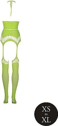 Immagine prodotto Ouch! Two Piece with Crop Top and Stockings - Green - XS/XL (Taglia unica)