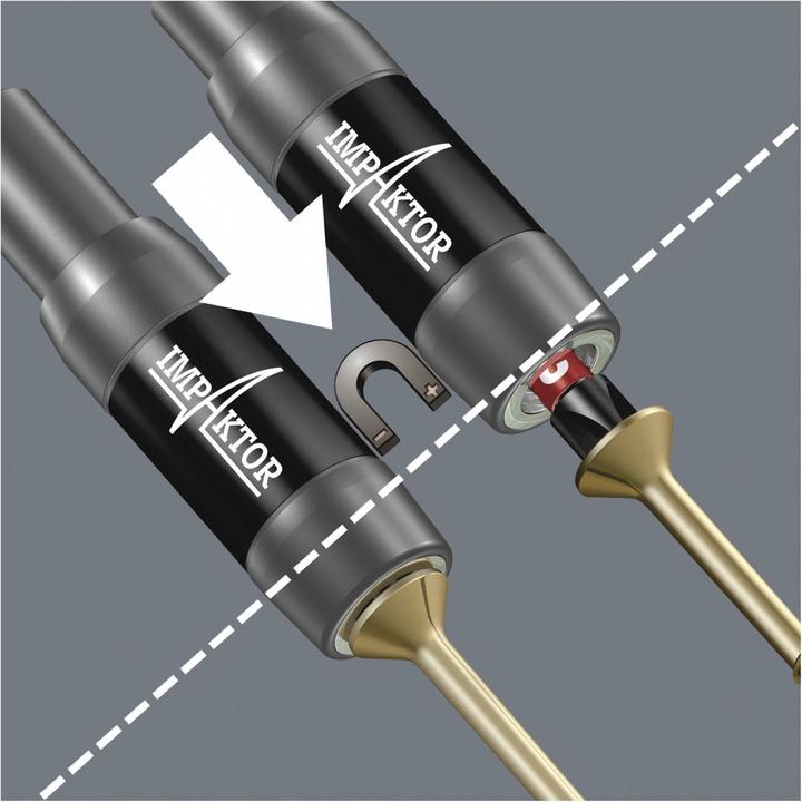 Produktbild Wera Bit-Check 10 Impaktor 1 (PH, Sechskant, TORX® BO, PZ, 1/4 in Aussensechskant)