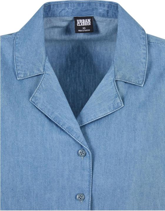 Produktbild Urban Classics Ladies Light Denim Resort Shirt (3XL)