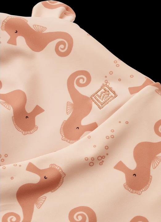 Actual product image Liewood UV Schutz Mütze Senia Seahorse Apple Blossom UV Schutz +40