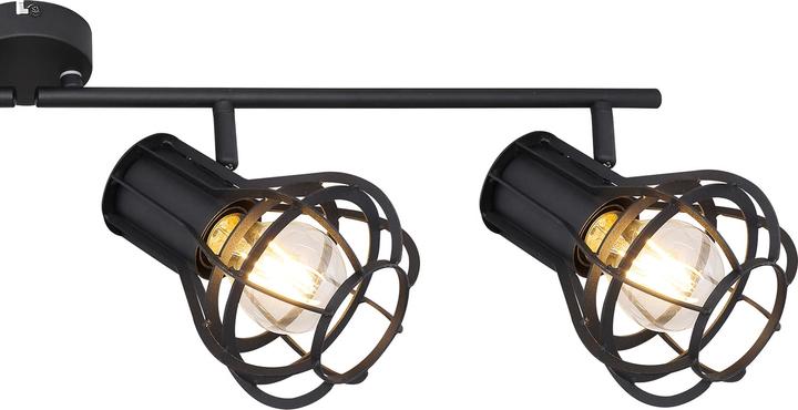 Image du produit Globo Projecteur Clastra noir mat 4xE27 (E27)