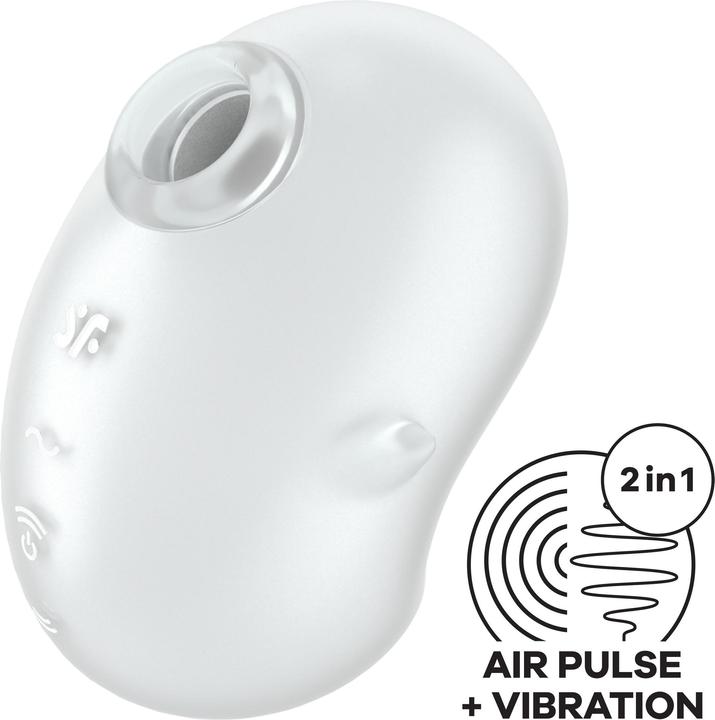 Actual product image Satisfyer Cutie Ghost - white