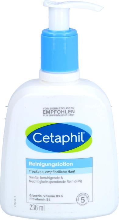 Produktbild Cetaphil Reinigungslotion für trockene, empfindliche Haut, 236 ml Lotion (236 ml)